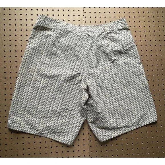 Patagonia Board Shorts Swim Logo Geometric Gray Size 34 Men